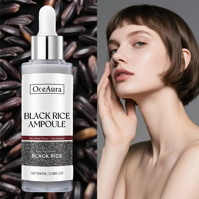 Korean Skincare Peel Shot White & Black Rice Ampoule